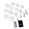 iCAN Hexagon Light Panels, RGB+IC Hexagon LED Wall Lights.(Open Box)