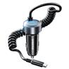 Choetech 65W 3-Port Fast Car Charger with 3.3ft Type-C Cable