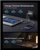 CUKTECH 100W 3-Port GaN Wall Charger with 5 Ft 240W Cable