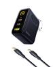 Baseus Chargeur mural GaN à 3 ports de 100 W avec câble C vers C de 10
