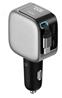 CUKTECH 85W 3-in-1 Digital Car Charger with 2.3 Ft Cable