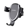Support de chargement sans fil pour voiture Choetech 15 W, noir argent