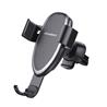 Support de chargement sans fil pour voiture Choetech 15 W, noir argent