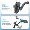 iCAN H137+C130 Adjuatble Dashboard Cell Phone Car Mount
