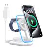 Choetech 15W 3-in-1 Magnetic Wireless Charger with Adaptor Included