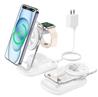 Choetech 15W 3-in-1 Magnetic Wireless Charger with Adaptor Included