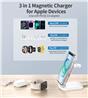Choetech 15W 3-in-1 Magnetic Wireless Charger with Adaptor Included