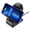 iCAN 4-in-1 Magnetic Wireless Charger with Alarm Clock