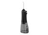 H2ofloss Oral Irrigator Set with 1*Water Flosser + 1*Travel Bag + 5*Nozzle Tips + 1*brush head + 1*transparent box, 300ml Tank,