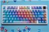 GXD Color Burst Foggy Transparent Keycap