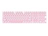 GAOXD Silicone Silicone Silk Print Cherry Profile Keycaps