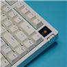 ARMOURY PD75M Clavier 75 % en aluminium, Blanc