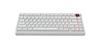 ARMOURY PD75M Clavier 75 % en aluminium, Blanc