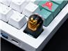 Keychron Silicone Kitty Paw Alliage d'aluminium Artisan Keycap-Noir