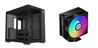 Armoury C708 Tempered Glass Mid-tower, Black+PCCOOLER CPS RT500ARGB-BK