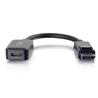 C2G DisplayPort Male to HDMI Female Adapter Converter (Black) - 8in