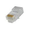 iCAN RJ45 Cat6 / Cat5 50u Connector Plugs, 25 Pcs