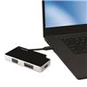 StarTech Travel A/V Adapter: 3-in-1 USB-C to VGA, DVI or HDMI - 4K (CDPVGDVHDB) | -3-in-1 adapter - USB-C to VGA, USB-C to DVI 