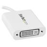 STARTECH USB-C to DVI Adapter - White