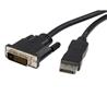 StarTech 10 ft DisplayPort to DVI Video Adapter Converter Cable - M/M (DP2DVIMM10) | -Supports PC resolutions up to 1920x1200 a