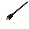 StarTech 6 ft Mini DisplayPort to DVI Active Adapter Converter Cable - mDP to DVI 1920x1200 - Black (MDP2DVIMM6BS) | -Active Mi