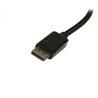 STARTECH Travel A/V adapter: 3-in-1 DisplayPort to VGA DVI or HDMI