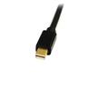 StarTech 6 ft Mini DisplayPort to DVI Cable - M/M (MDP2DVIMM6) | -All-in-one cable design | -Supports resolutions up to 1920x12