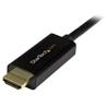 StarTech DisplayPort to HDMI Converter Cable - 3 ft (1m) - 4K (DP2HDMM1MB)