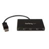 StarTech DisplayPort to DisplayPort Multi-Monitor Splitter - 4-Port MST Hub (MSTDP124DP)