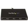 StarTech DisplayPort to DisplayPort Multi-Monitor Splitter - 4-Port MST Hub (MSTDP124DP)