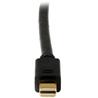 StarTech 3 ft Mini DisplayPort to DVI Adapter Converter Cable – Mini DP to DVI 1920x1200 - Black (MDP2DVIMM3B)