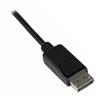 StarTech DisplayPort to VGA Adapter Cable with Audio - 6ft (2m) (DP2VGAAMM2M) | -Create a clutter-free work environment by plac