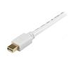 StarTech 3 ft Mini DisplayPort to VGA Adapter Converter Cable – mDP to VGA 1920x1200 - White (MDP2VGAMM3W) | -Active Mini Displ