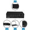 StarTech Multi-Input to HDMI Automatic Switch and Converter - 4K (HDVGADP2HD)