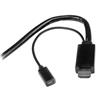 StarTech HDMI, DisplayPort or Mini DisplayPort to HDMI Converter Cable - 2 m (6 ft.) (DPMDPHD2HD)