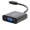 C2G USB 3.1 USB-C To VGA (PC) Video Adapter (Black)