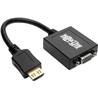 Tripp Lite HDMI to VGA Adapter Converter with Audio Video for Ultrabook / Laptop / Desktop- 6" (P131-06N)