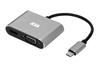 iCAN Premium Type C to HDMI 4K@30Hz  Adapter, Aluminum, Black