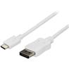 Startech USB C Displayport Cable,4K 60Hz, 1m (CDP2DPMM1MW)