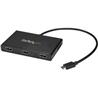 daptateur multi-écrans Startech USB C vers HDMI - Concentrateur MST à 3 ports (MSTCDP123HD