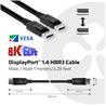 CLUB 3D DisplayPort 1.4 HBR3 Cable Male / Male 1m/3.28ft(Open Box)