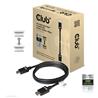 CLUB 3D HDMI 2.1 MALE TO HDMI 2.1 MALE ULTRA HIGH SPEED CABLE 10K 120Hz  2m/ 6.56ft (CAC-1372)