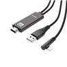 HOCO Lightning to HDMI Adapter, 2M, BlacK(Open Box)