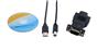 iCAN 1 Port USB to RS232 DB9 Serial Adapter  M/M (Black) w/ 3ft USB cable.(Open Box)