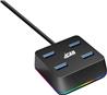 iCAN 4-in-1 USB 3.0 Hub with RGB lighting (X-3205)