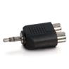 C2G Audio Adapter 3.5MM Stereo Male to 2X RCA Female