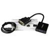 StarTech DVI-D to VGA Active Adapter Converter Cable (Black) (DVI2VGAE)