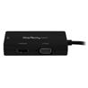 STARTECH Mini DisplayPort to VGA/DVI/HDMI Adapter, 3-in-1 Converter