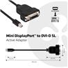 CLUB 3D Mini DisplayPort 1.1 Male To Single-Link DVI-D Female Adapter