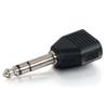 C2G 6.35mm to Dual 3.5mm Stereo Adapter (40643)